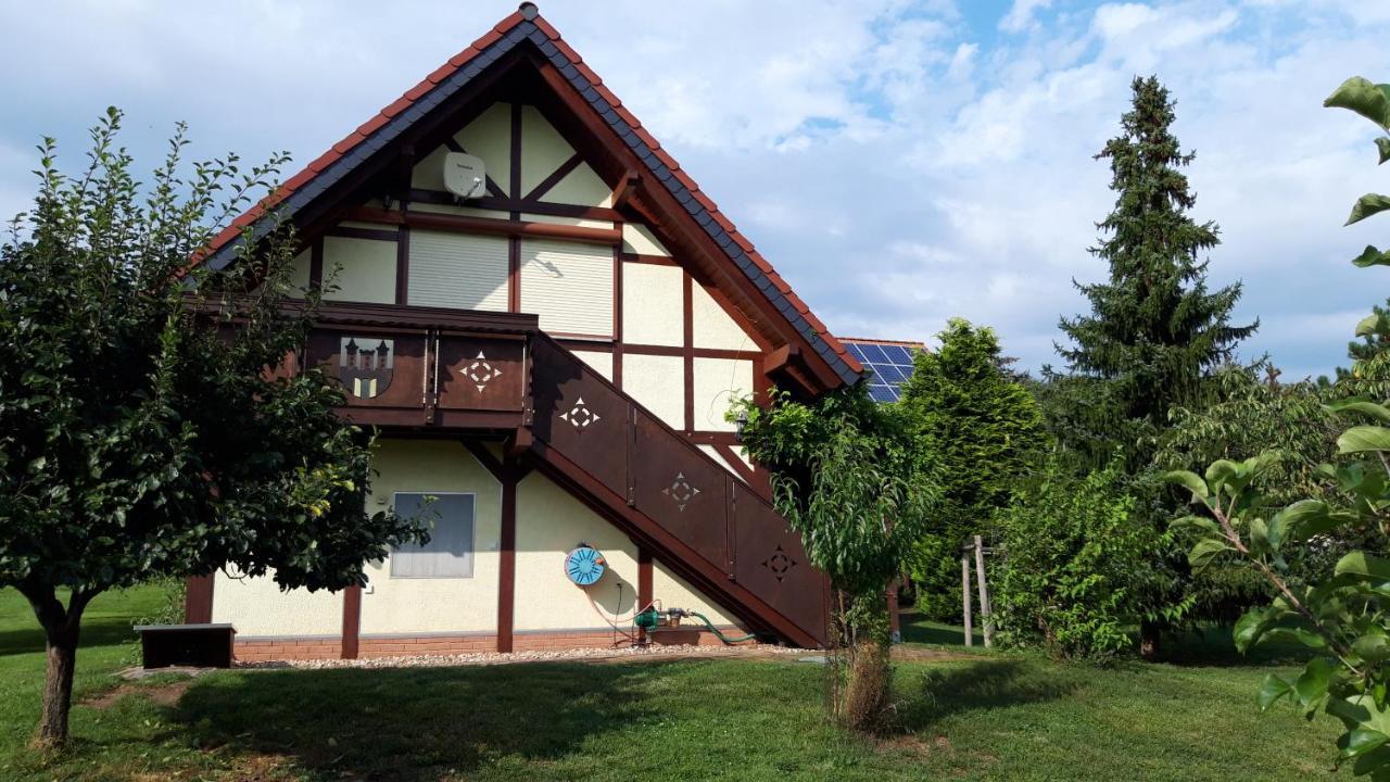 Ferienwohnung Zur Saaleaue Wettin Luaran gambar